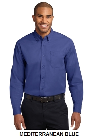 Port Authority Long Sleeve Easy Care Shirt.  PORT A.  S608